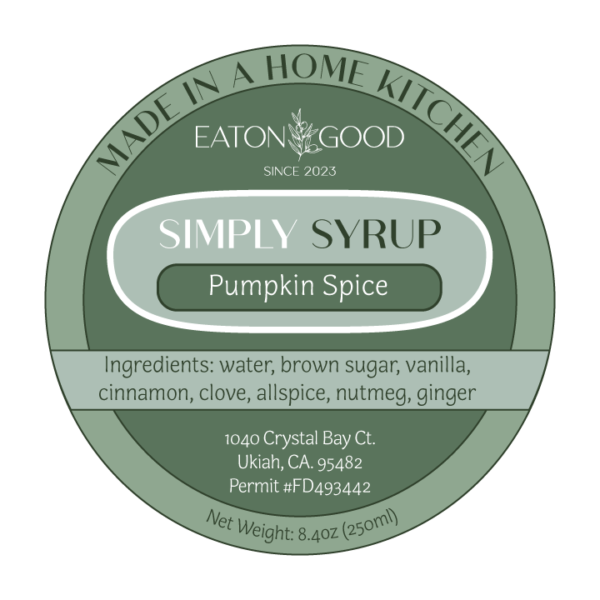 Simply Syrup | Pumpkin Spice